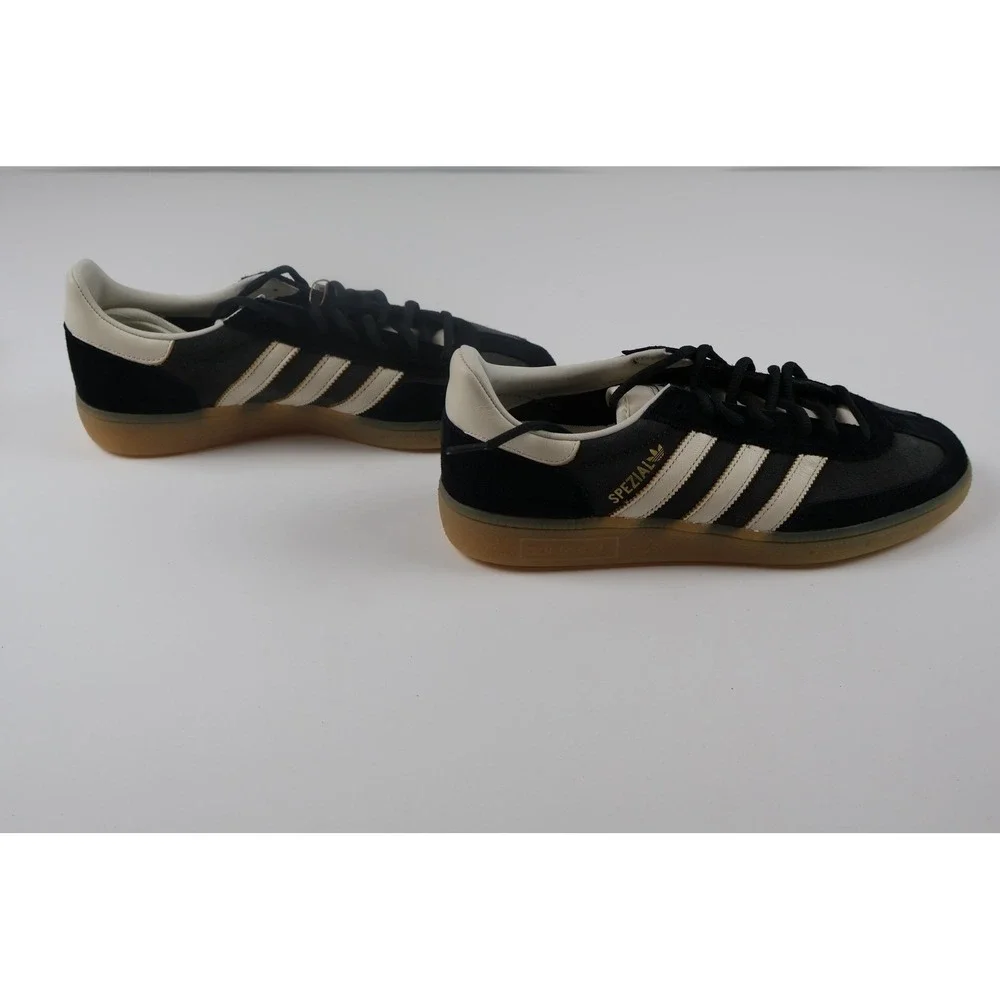 Adidas Mens Shoes Handball Spezial Carbon White Black 8.5 Suede NWT IH6590